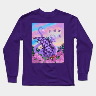 A Love Dragon for Valentine's Day Long Sleeve T-Shirt